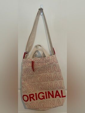 Chick-fil-A Original Chicken Sandwich Canvas Bucket Tote NWT